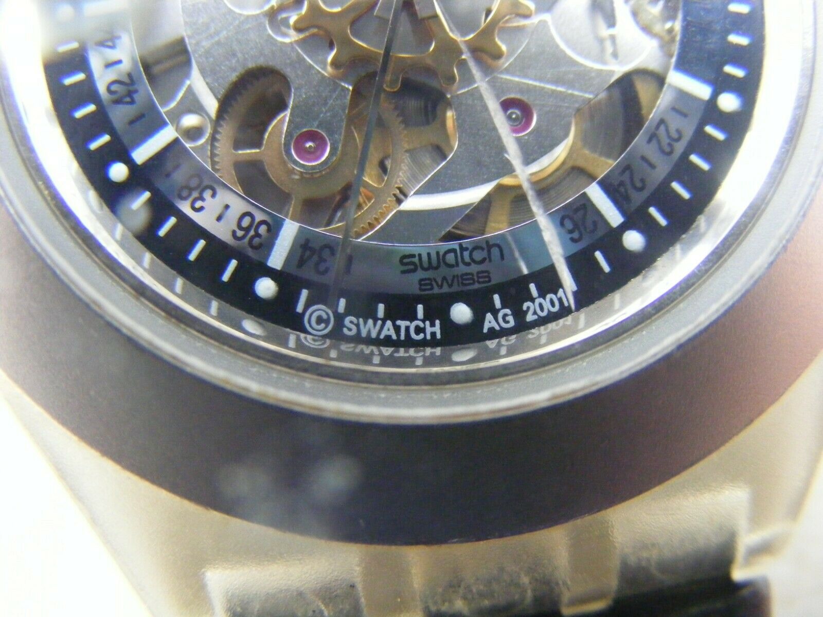 Reloj Swatch Swatch Irony Diaphane Automatic Ag 2001 SWATCH IRONY