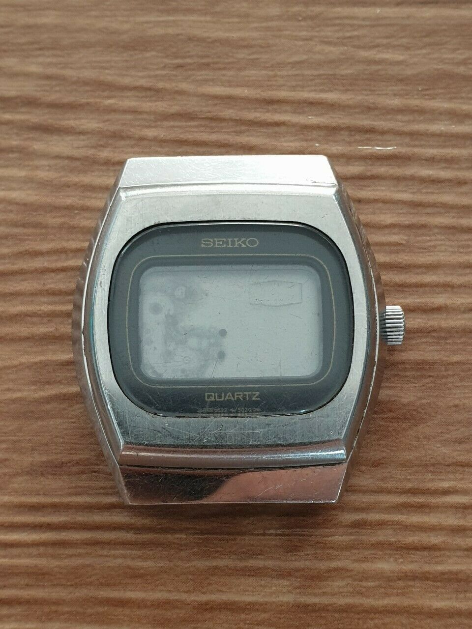Vintage Seiko 0533-5023 Japan LCD Digital Quartz Watch parts