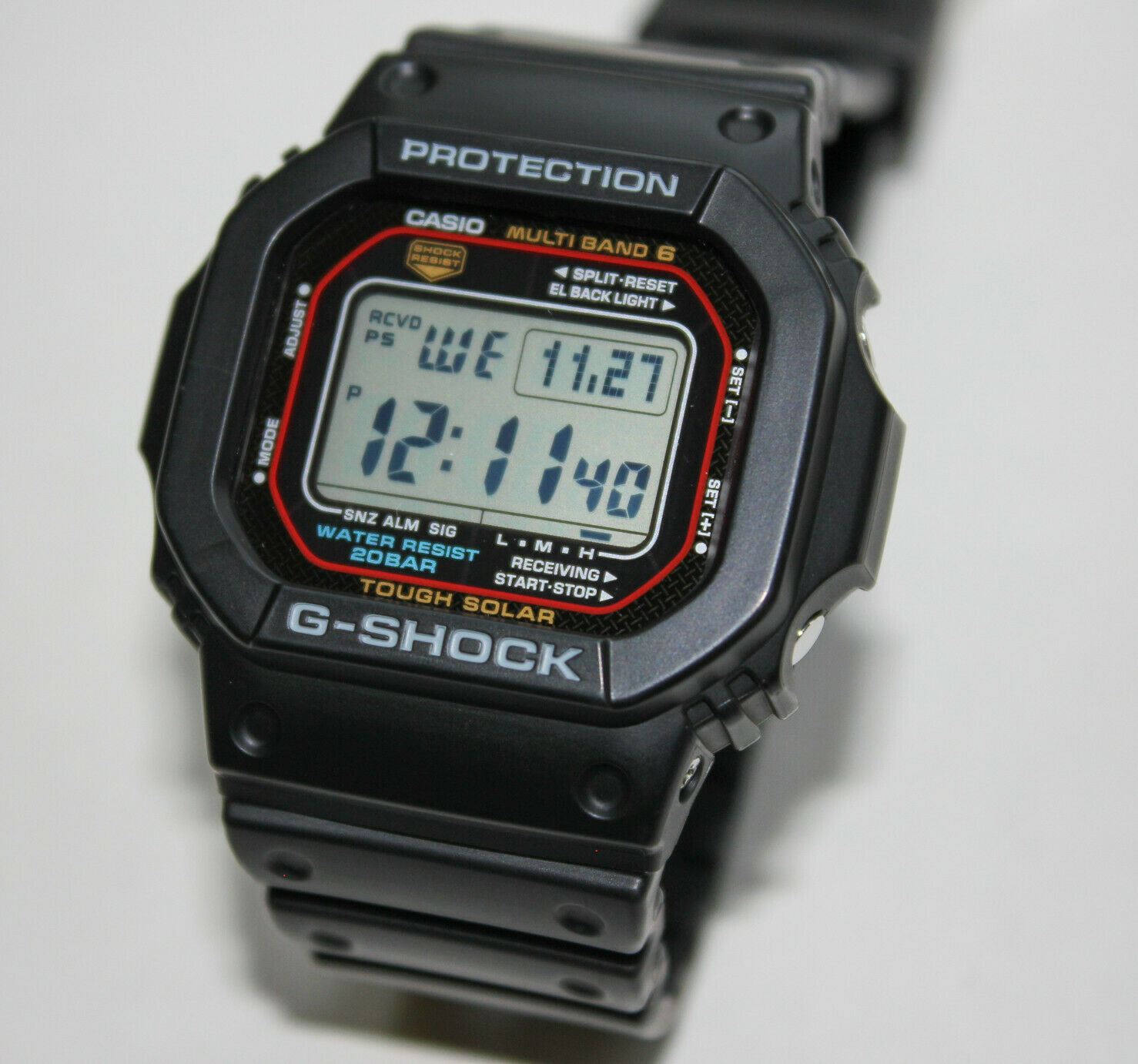 Casio Gw M5610 1er G Shock Digital Wristwatch Used Watchcharts