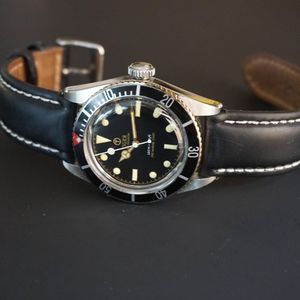 WTS] Modded Tiger Concept Rolex Submariner 6538 Big Crown Homage