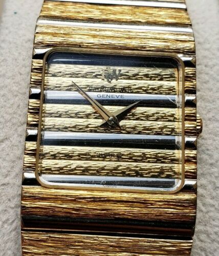 Raymond Weil Geneve 9056 18k Gold Electroplated Women's Watch NEW