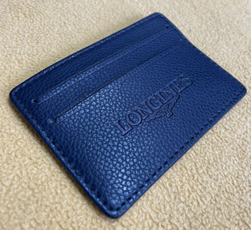 Longines Credit Card Holder Leather Card Holder Leather New