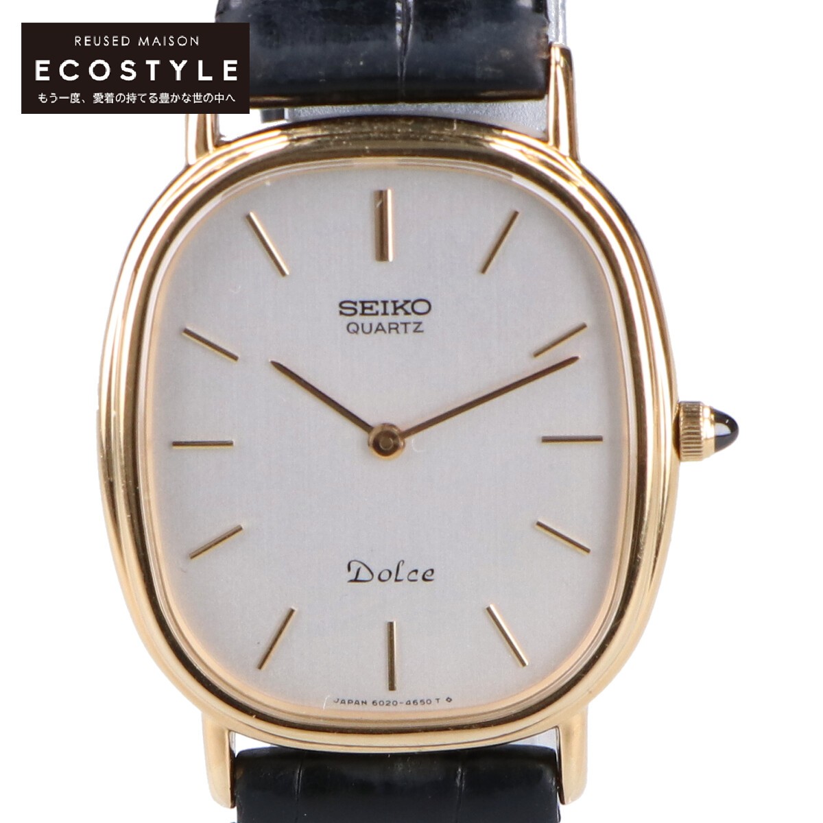 SEIKO Seiko 6020-4040 Dolce Dolce Quartz Watch Gold Men