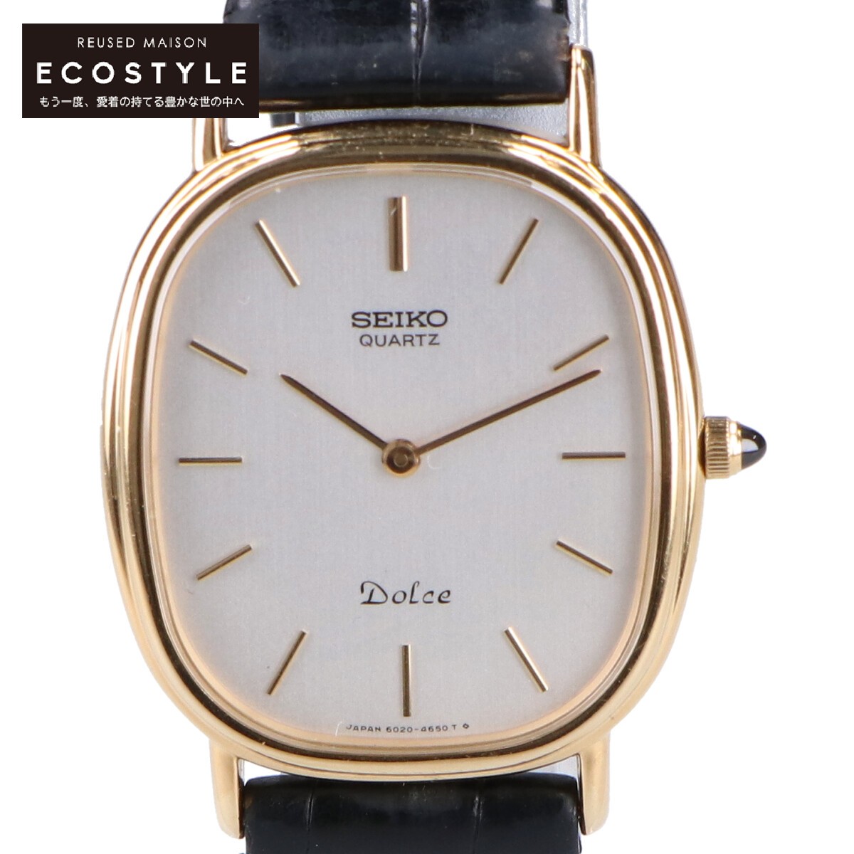 SEIKO Seiko 6020-4040 Dolce Dolce Quartz Watch Gold Men [Used