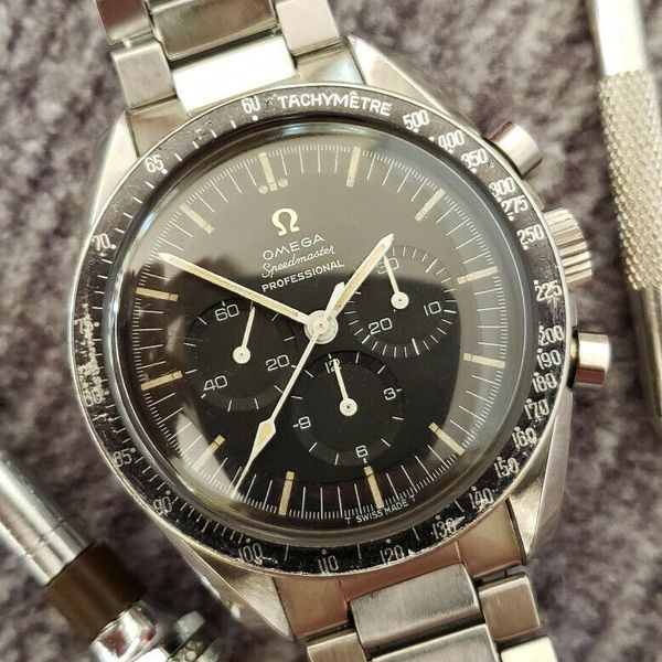 Vintage Omega Speedmaster Pro PreMoon ref 105.01264 Cal. 321 on 1506 Bracelet WatchCharts