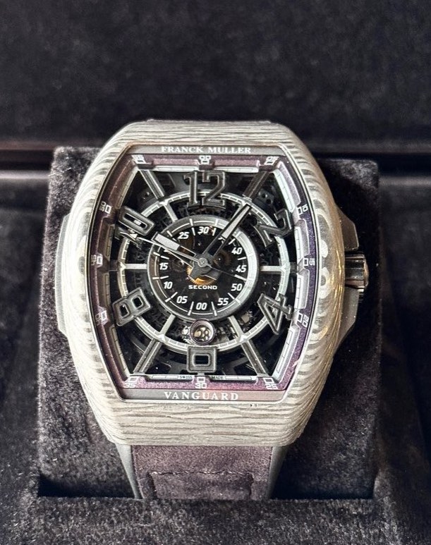 CHEAPEST DEAL Franck Muller Vanguard Racing Skeleton Carbon