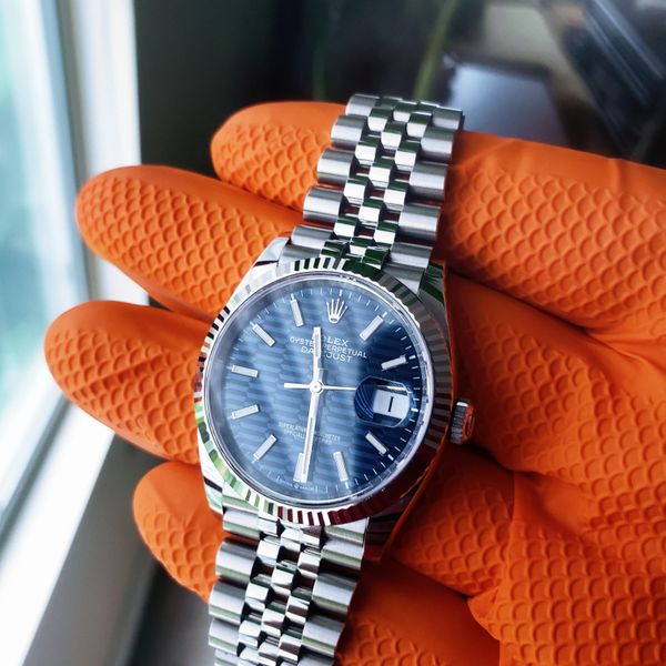 datejust 36 fluted bezel