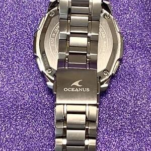 Near MINT】 Casio Oceanus Manta Ocw-S1000 Working