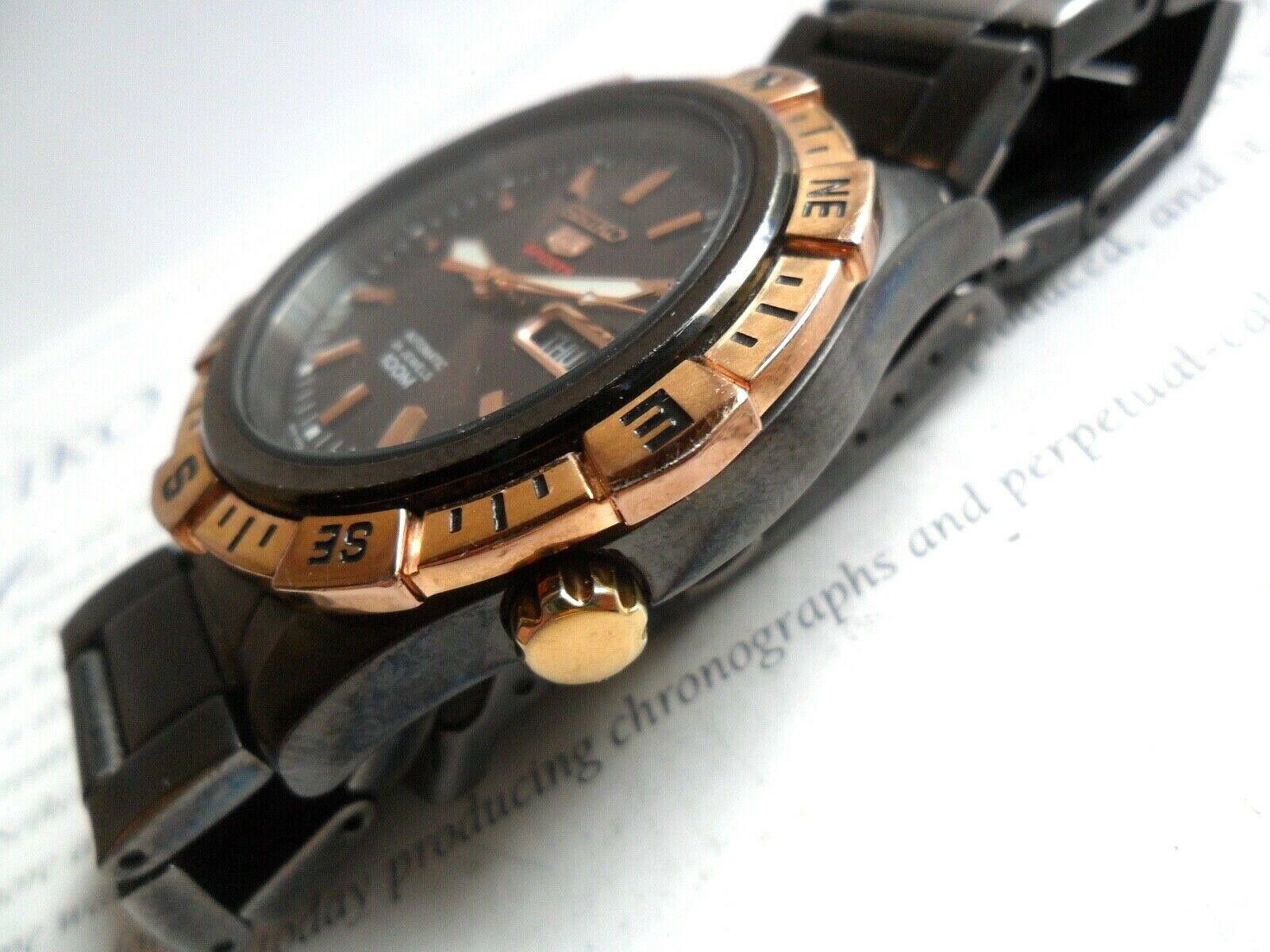 Special Edition Men's Seiko 5 24J Jewel Automatic Watch 4R36
