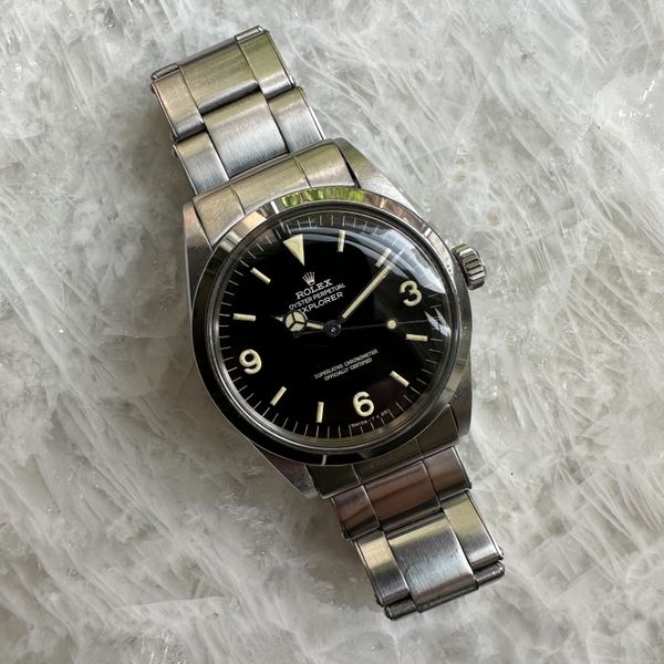 [WTS] Rolex Explorer Ref. 1016 with Gilt Radial Dial; c. 1960's with ...
