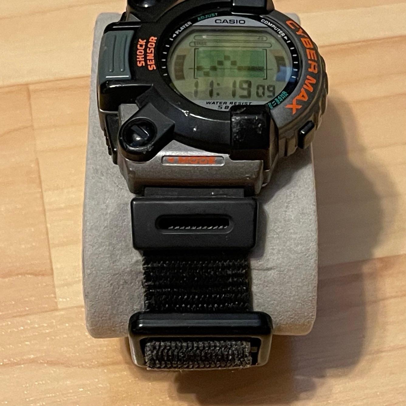 WTS] Casio Cyber Max JG-300 Punch Force Game Rare Vintage Cybermax Japan  Only Model Digital Watch | WatchCharts Marketplace