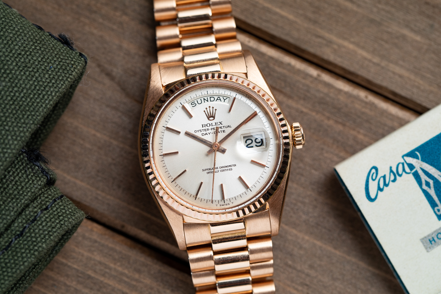 Rolex 1803 rose outlet gold