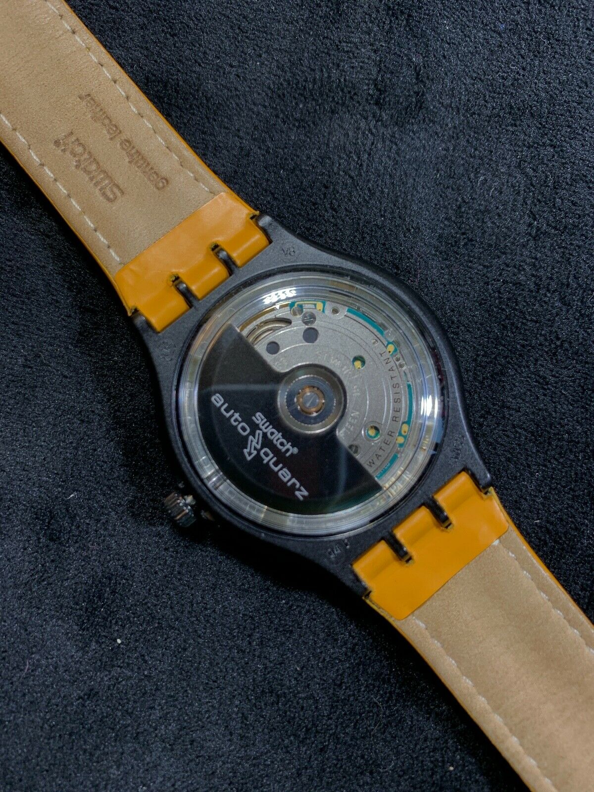 SWATCH AUTOQUARTZ - STB403 APPROACHING DIAL KINETIC NEW BATTERY