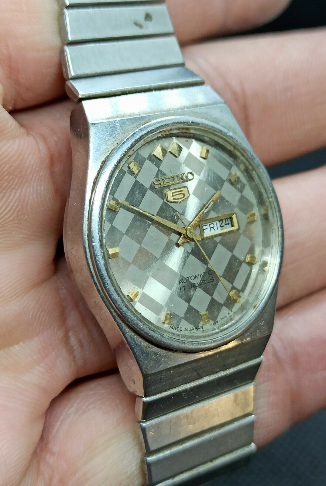 Vintage Seiko 5 Automatic For Part Movement  Japan Made Men's  Watch. | WatchCharts