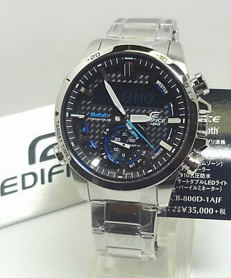 CASIO EDIFICE ECB-800D-1AJF Bluetooth Mobile Link Tough Solar