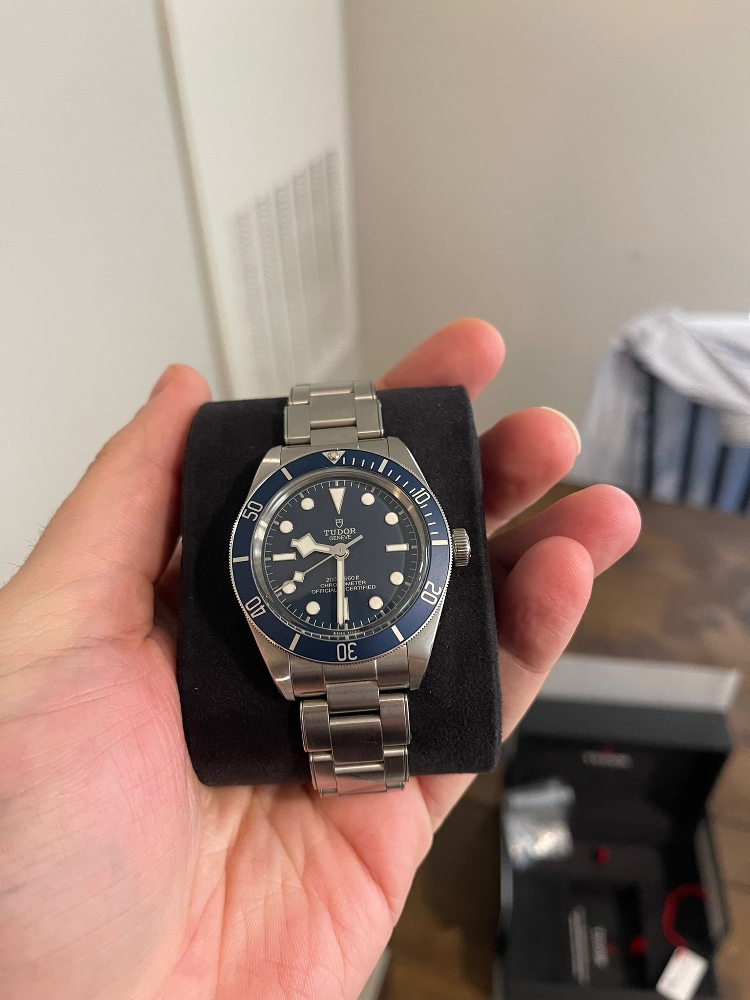 3 100 USD For Sale Full Set Tudor Black Bay 58 BB58 Blue on