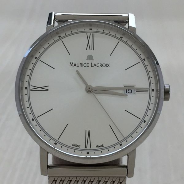 [Used] MAURICE LACROIX Quartz watch / analog / stainless steel / SLV