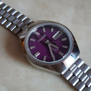 Vintage Citizen Seven Star V2 24 Jewels Automatic November 1973