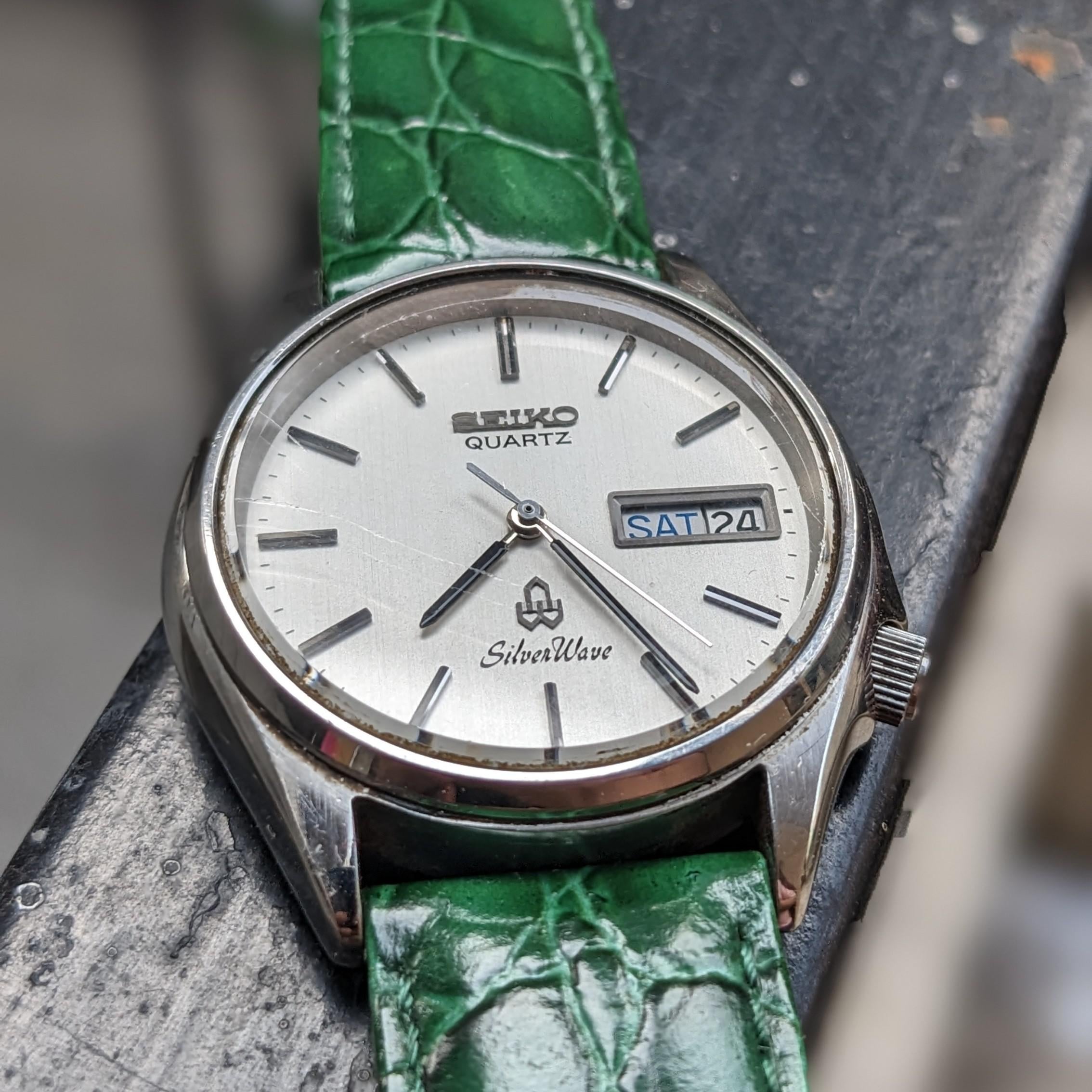 1002 SEIKO SilverWave QZ 8229-7030 セイコー シルバーウェーブ