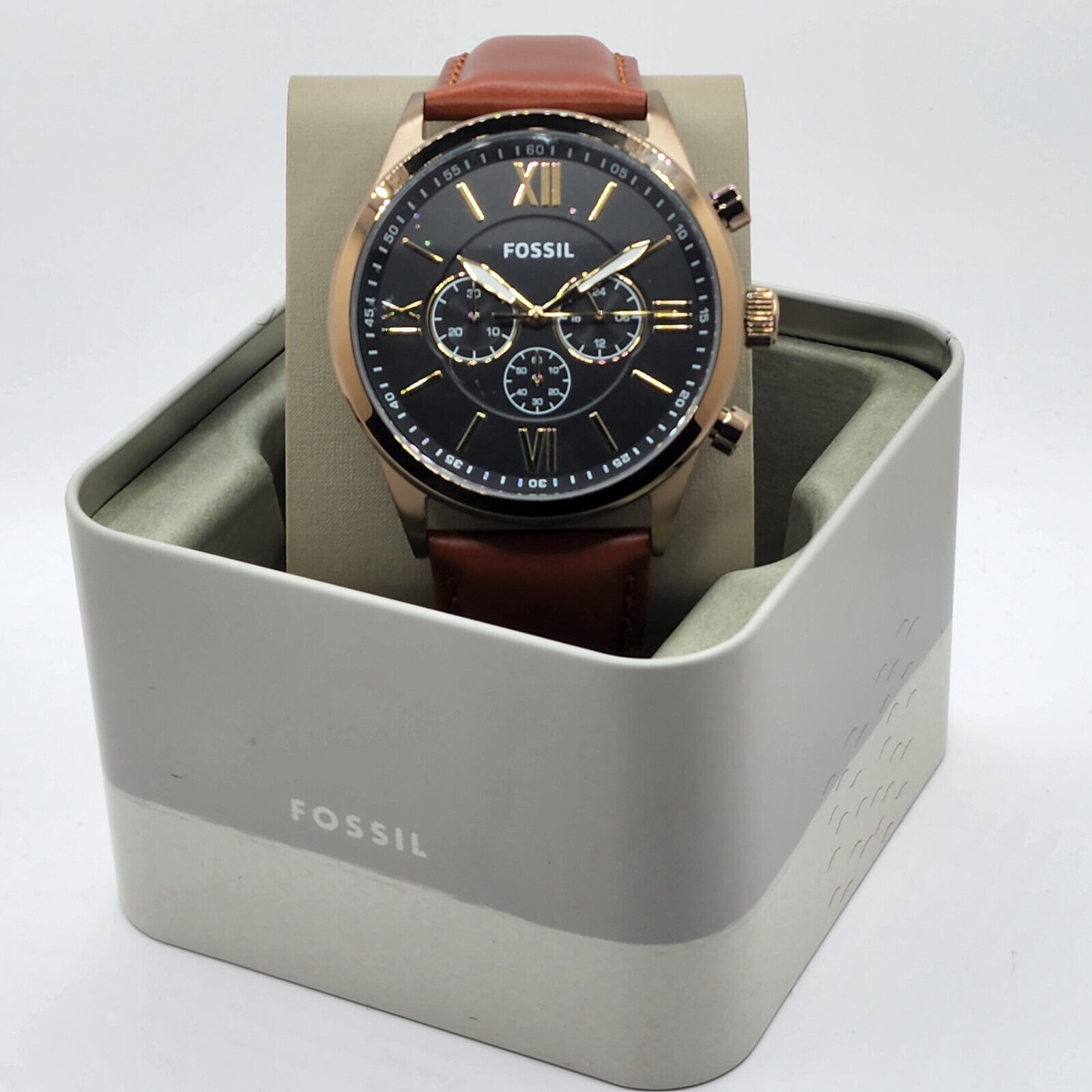 Fossil flynn discount chronograph watch bq2125ie