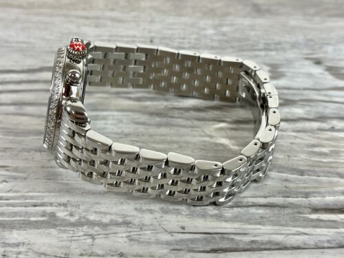 Michele CSX 0.62 ctw Diamond Bezel 3 Hand Bracelet Ladies 36mm