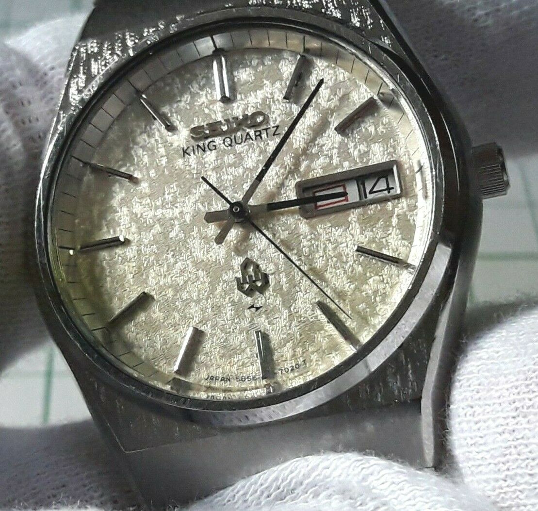 SEIKO KING QUARTZ 5856-7010 BEAUTIFUL VINTAGE FROM JAPAN