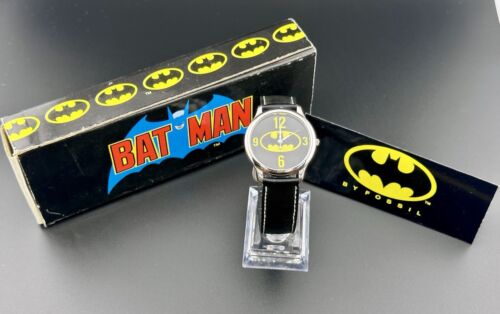 Montre Batman DC Comics - Édition 1992 - Neuve Ancien Stock (boîte Scellée) - Unisexe Enfant