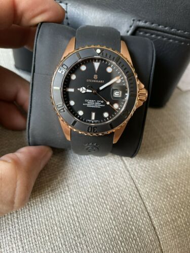 Steinhart Ocean One 39 Rose Gold Yacht Master WatchCharts