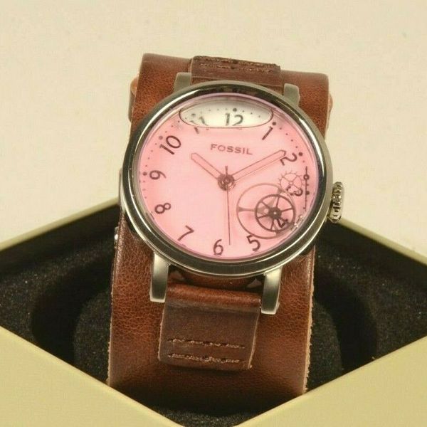 FOSSIL Mens Sports Watch JR-9948, NEW IN BOX, Needs Battery, Wide 