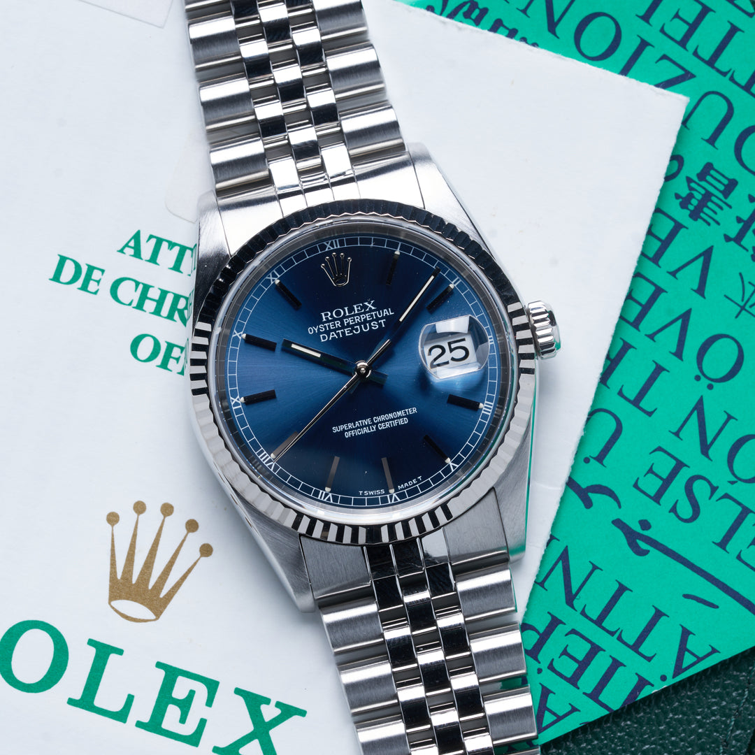 Rolex oyster perpetual outlet datejust 1998