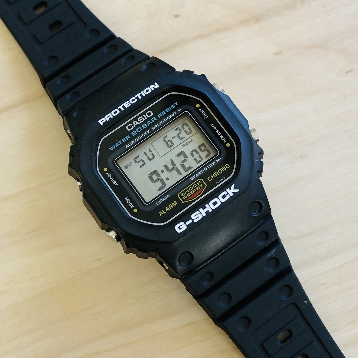 FS: Casio G-Shock DW-5600C-1 20Bar JDM Version Module 901