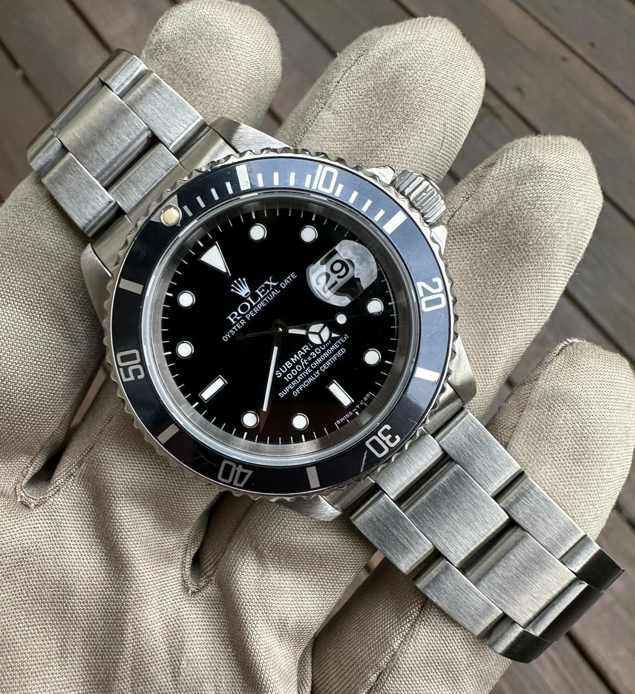 Rolex submariner 2025 date 1996