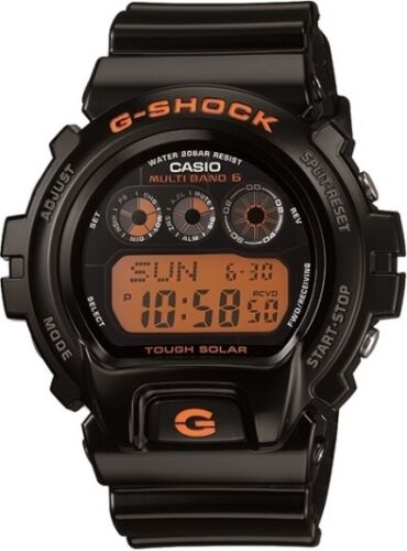 極美品 G-SHOCK GW-6900B 電波ソーラー ブラック オレンジ 楽天市場】カシオ CASIO G-SHOCK Gショック ジーショック G