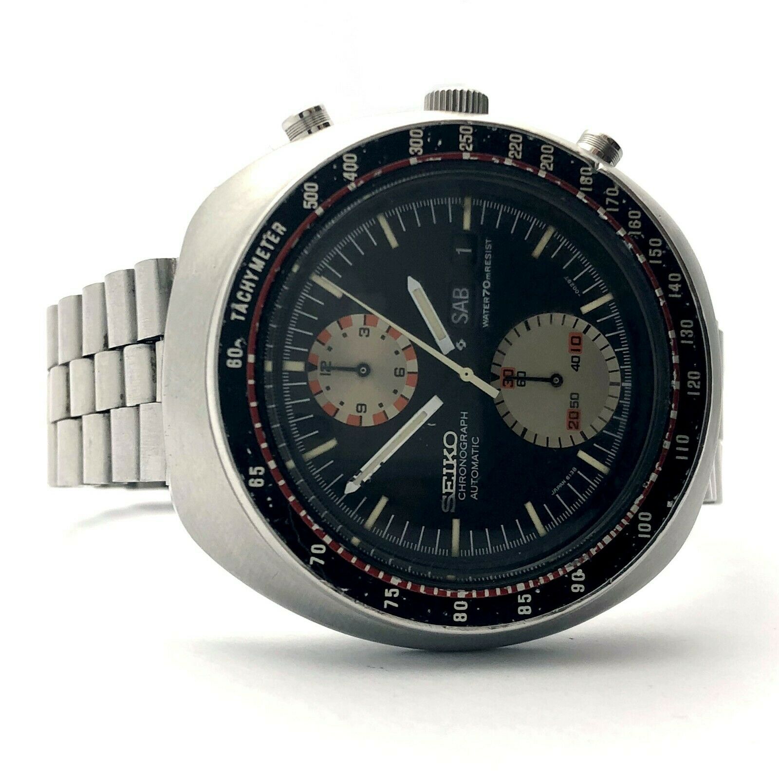 VINTAGE SEIKO CHRONOGRAPH AUTOMATIC 6138-0011 UFO WATCH | WatchCharts