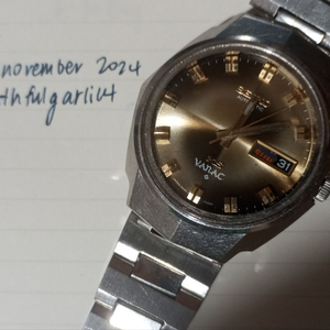 KING SEIKO キングセイコー VANAC 5626-7140 自動巻 キングセイコー バナック 5626-7140 9面カットガラス 自動巻 OH