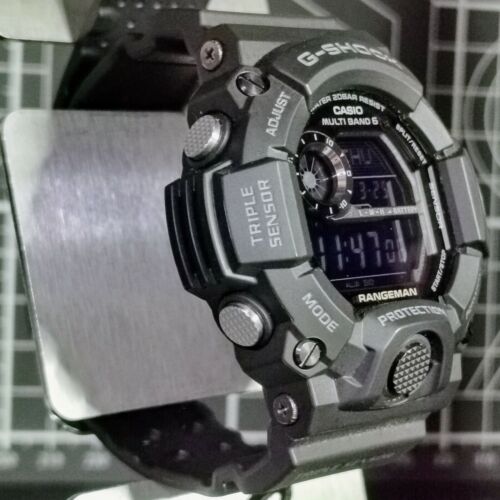 G-Shock GW-9400 Blackout RangeMan Master of G Black Triple Sensor