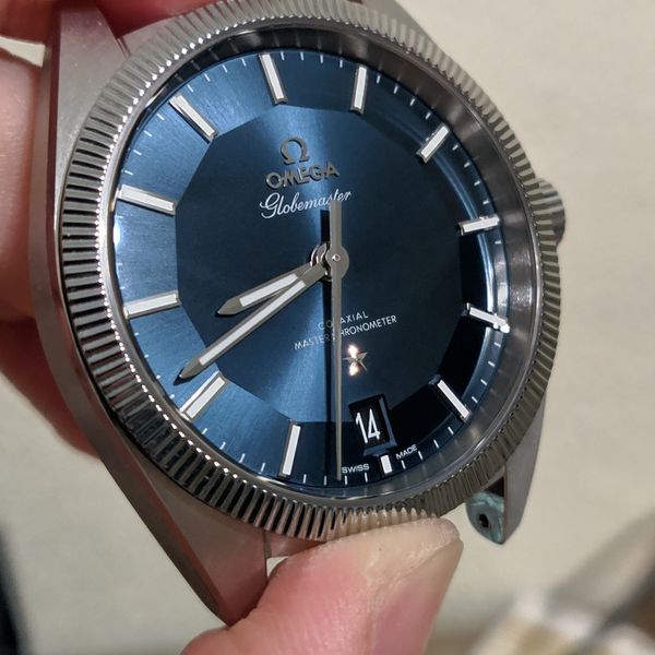 FS Omega Constellation Globemaster Box, Papers (Blue, Leather Strap) WatchCharts
