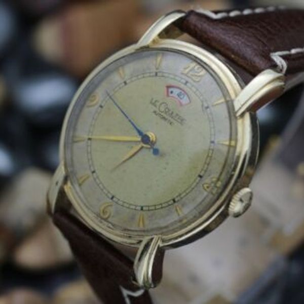 Vintage JAEGER LeCOULTRE Cal. 481 Power Reserve 10K Gold Filled Dress ...