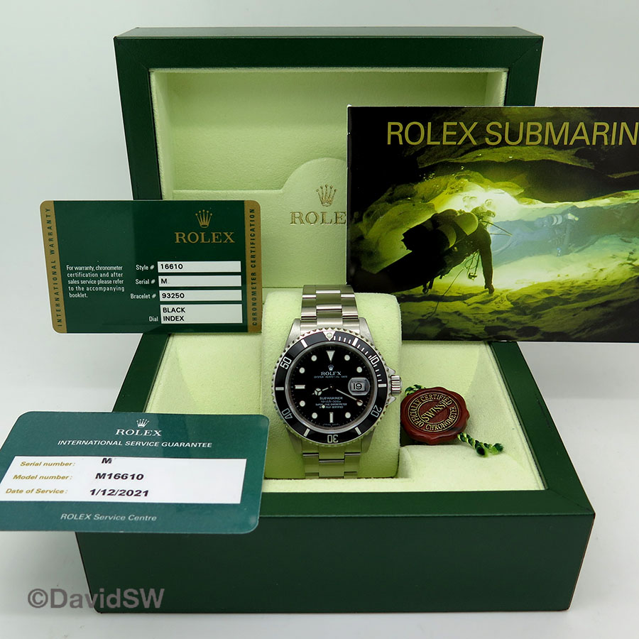 Rolex 116610LV Submariner - DavidSW