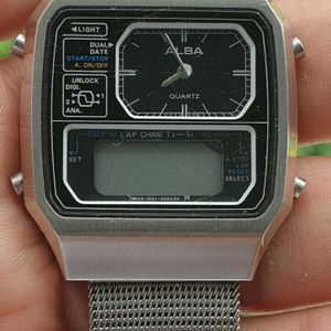 Seiko Alba Ana-Digi Y651-5090 Japan Digital Watch parts repair