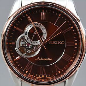 【SEIKO】腕時計 SARY024 Near MINT Box] Seiko Presage SARY024 4R39-00B0 Bronze Men's AT