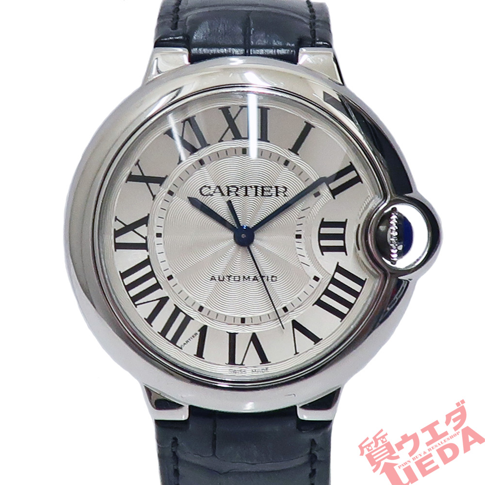 Sakae CARTIER Cartier Baron Blue MM 36mm W69017Z4 Men s Women s