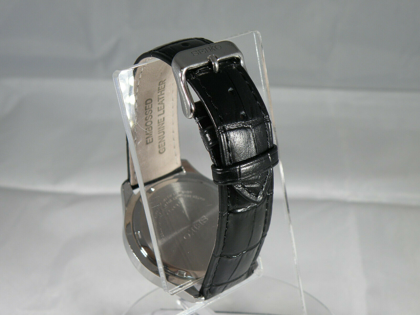 SEIKO クロノグラフ 100‪M 4T53-00B0 ブラック MEN'S SEIKO 4T53-00B0 CHRONOGRAPH WATCH- VERY GOOD COND