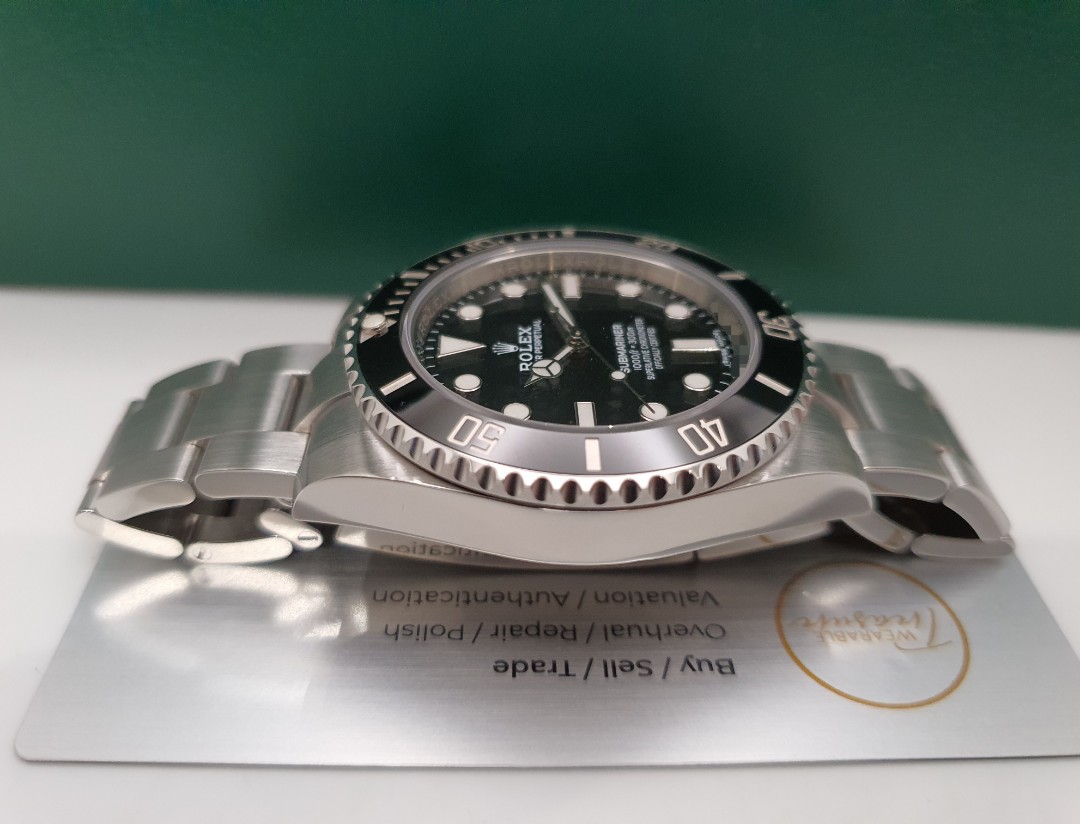 2018 ceramic Rolex Submariner 114060 40mm WatchCharts