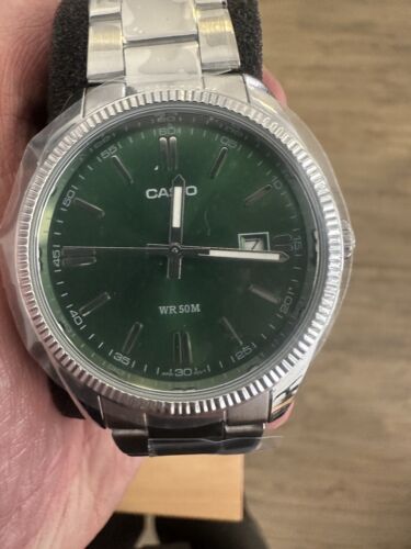 Casio Olive Green Dial MTP-1302PD-3AVEF for $73 for sale from a Private  Seller on Chrono24