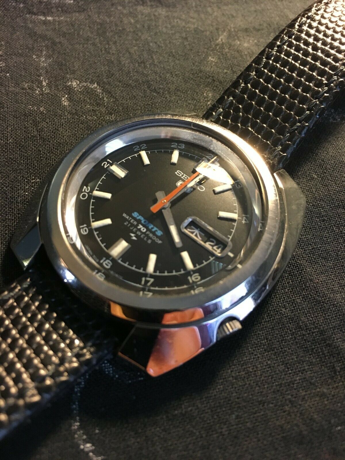 1969' Seiko 5 Sports 7019-8020 Proof/Proof Sport Diver