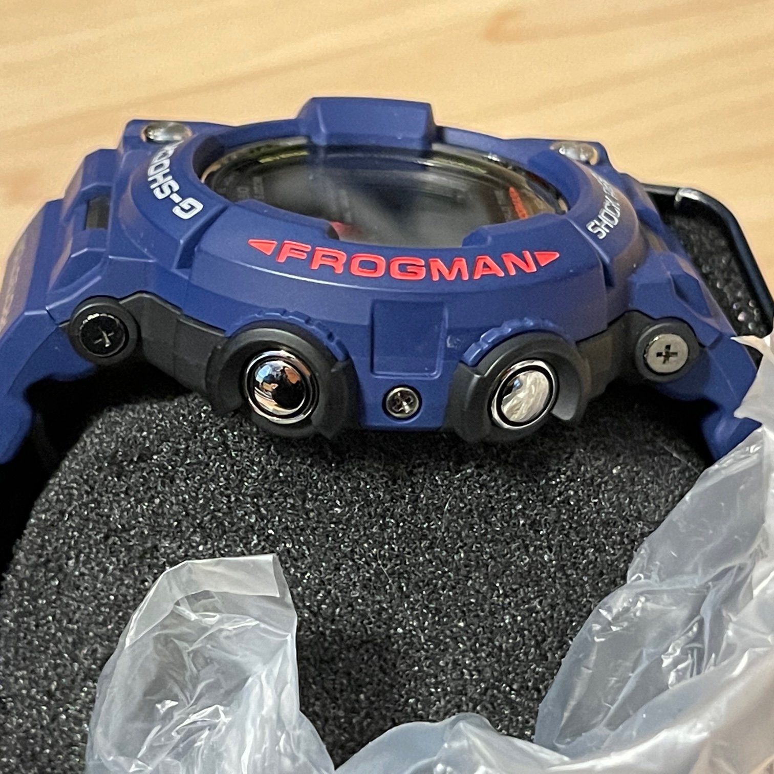 850 USD] FS: Casio G-Shock GF-1000NV-2 Men in Navy Blue Frogman