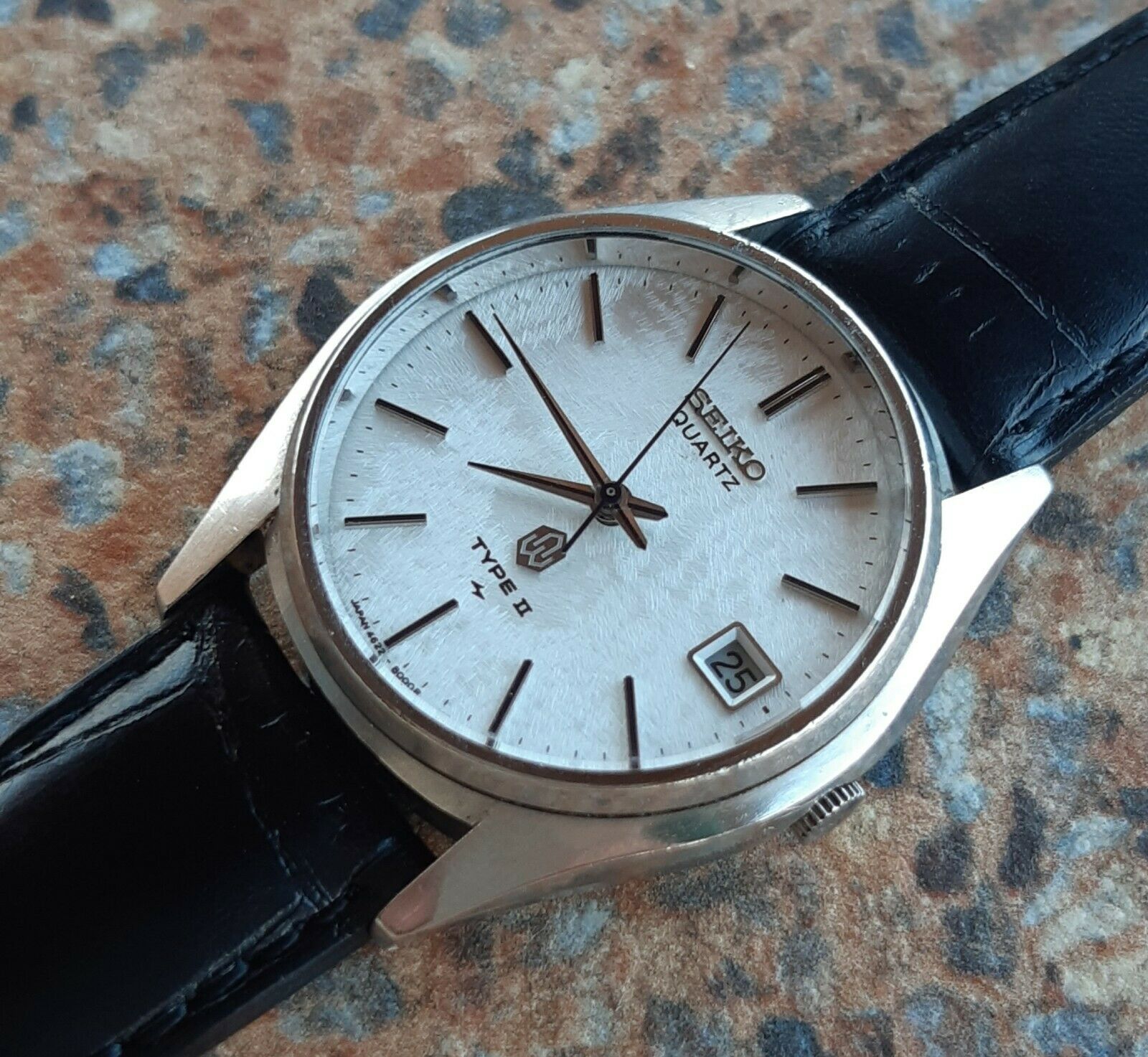 Rare Seiko Quartz Type II (SQ) JDM 4622 8000 November 1976