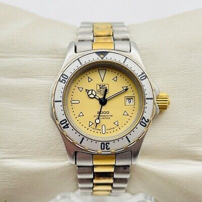 W2775 TAG HEUER 2000 series 974.008 Quartz Case size 27mm for