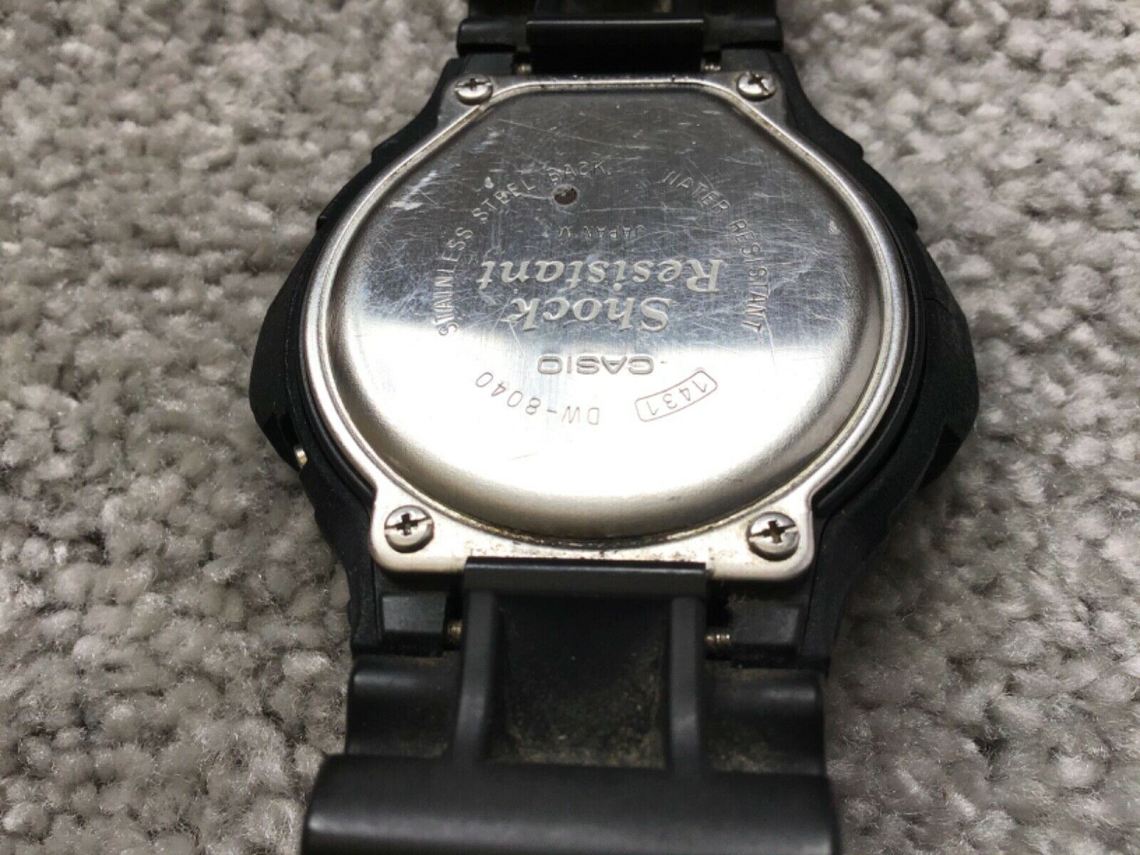 Vintage Black Casio G Shock DW 8040 Watch | WatchCharts Marketplace